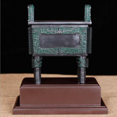 仿古青铜器寺庙庭院鼎