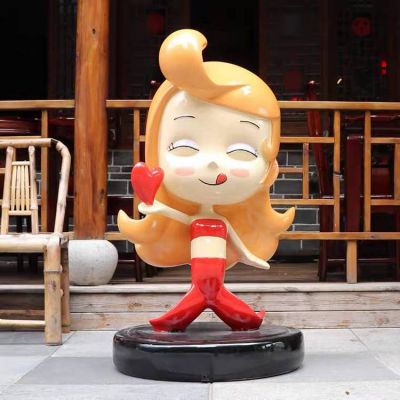 公园摆放玻璃钢卡通美人鱼小品博鱼网页版