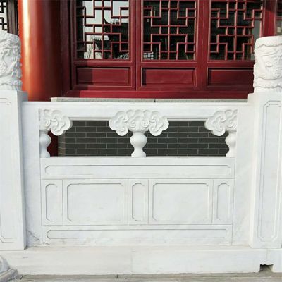 庭院景区景点大型大理石石雕护栏
