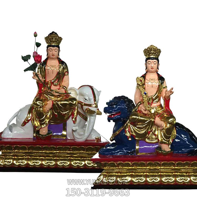 进群玻璃钢彩绘寺庙供奉佛像三圣博鱼网页版