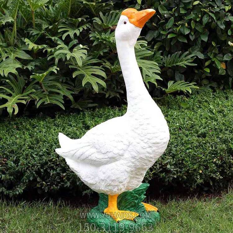 户外绿地草坪玻璃钢树脂仿真动物天鹅博鱼网页版