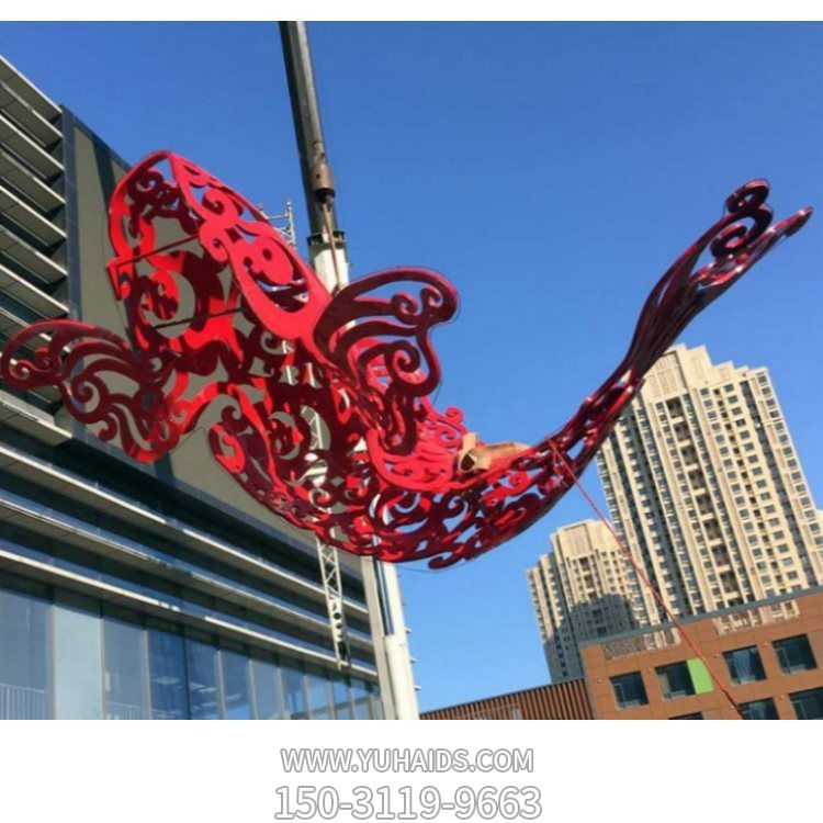 广场园林不锈钢镂空户外抽象景观摆件博鱼网页版