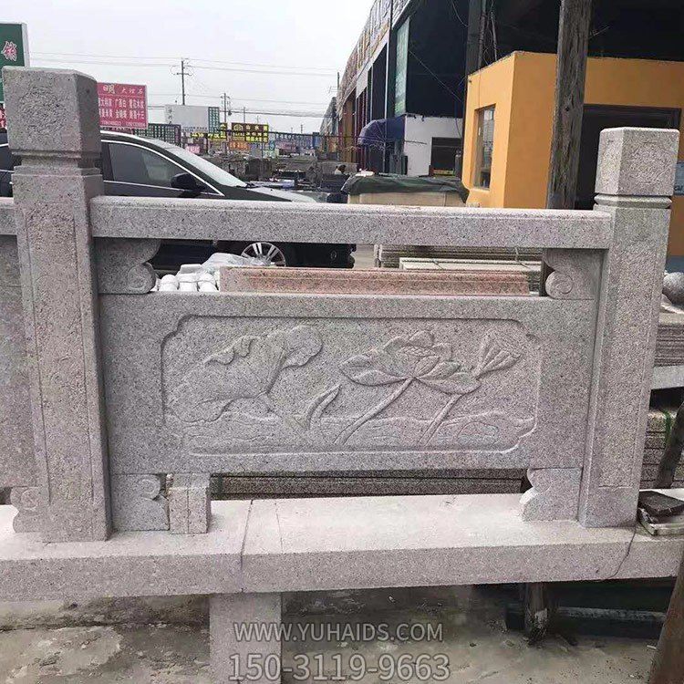 河道拱桥装饰古建筑仿古雕花青石栏杆栏板博鱼网页版