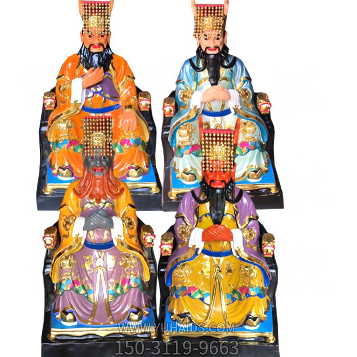 玻璃钢彩绘寺庙四海龙王博鱼网页版