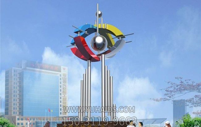 景区城市标识不锈钢眼睛博鱼网页版