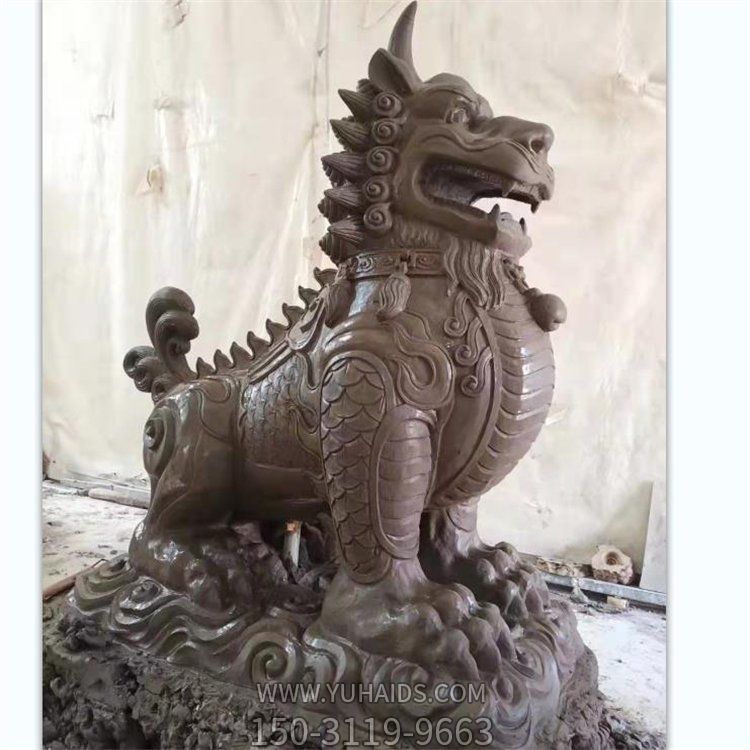 庭院门口大型动物景观貔貅博鱼网页版