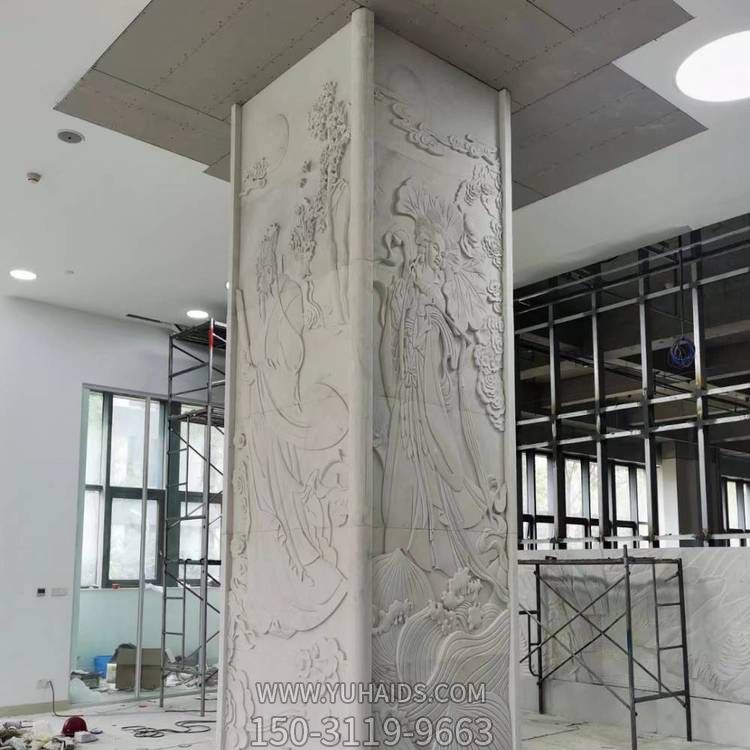 石雕浮雕大理石 背景墙浮雕人物壁画影壁博鱼网页版