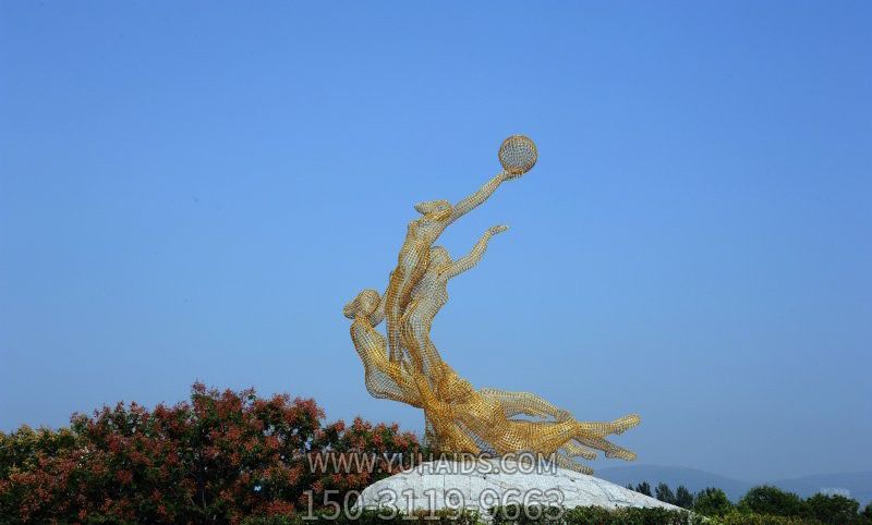 不锈钢镂空运动员抽象女孩博鱼网页版