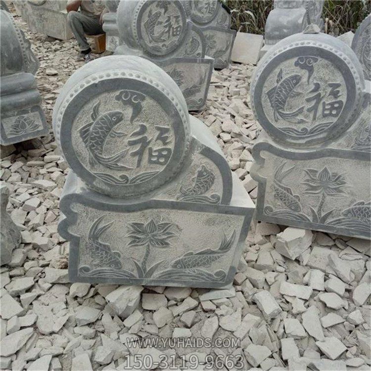 青石石雕仿古做旧庭院抱鼓石博鱼网页版