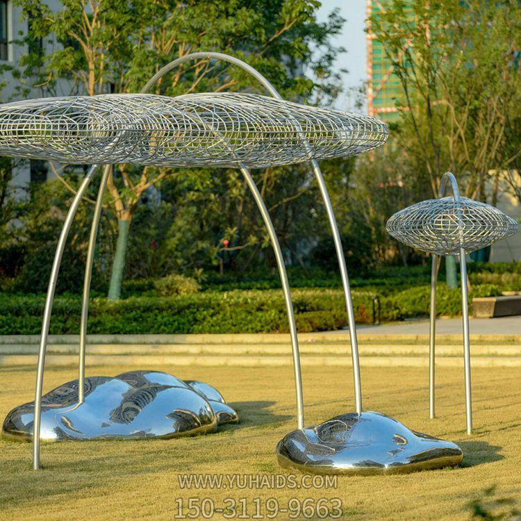 不锈钢云朵创意景观摆件博鱼网页版