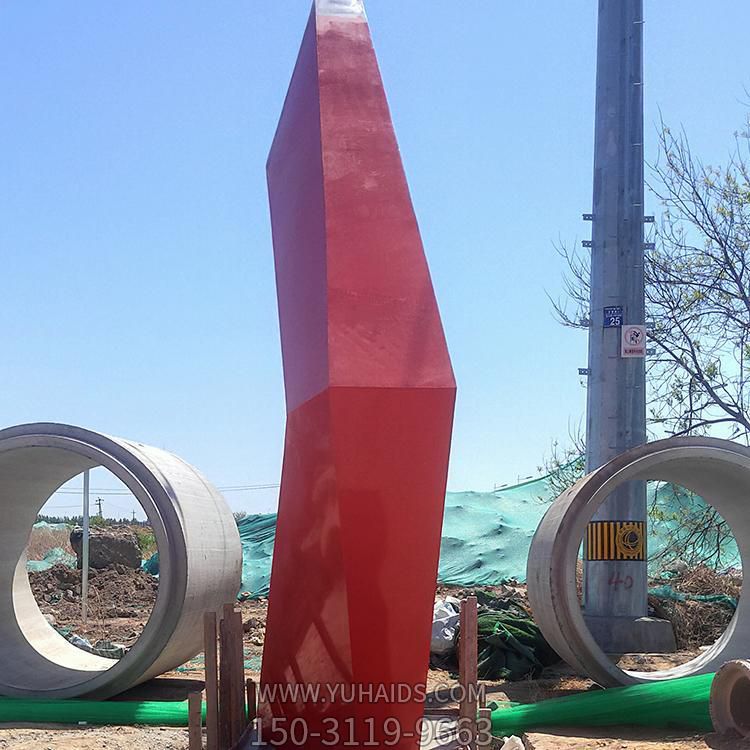 不锈钢抽象户外大型景观摆件博鱼网页版