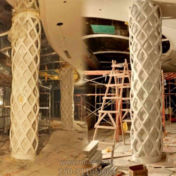 大理石石雕户外园林景观石柱博鱼网页版