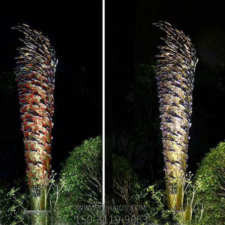 户外景观大型不锈钢创意景观博鱼网页版摆件