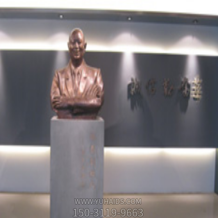 校园玻璃钢仿铜园林人物景观胸像博鱼网页版