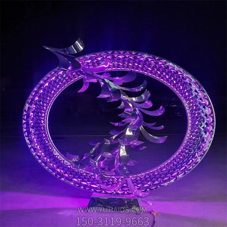 户外发光照明镂空圆环博鱼网页版