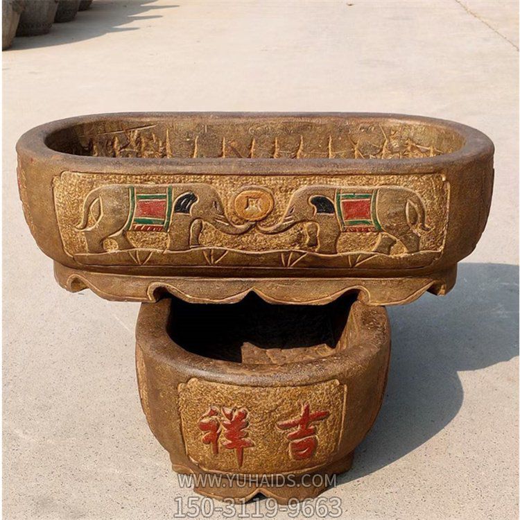 庭院老石板老石器 古镇公园老石槽博鱼网页版