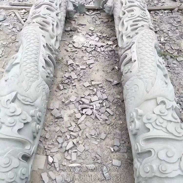 广场大型摆件石雕园林景观龙柱博鱼网页版