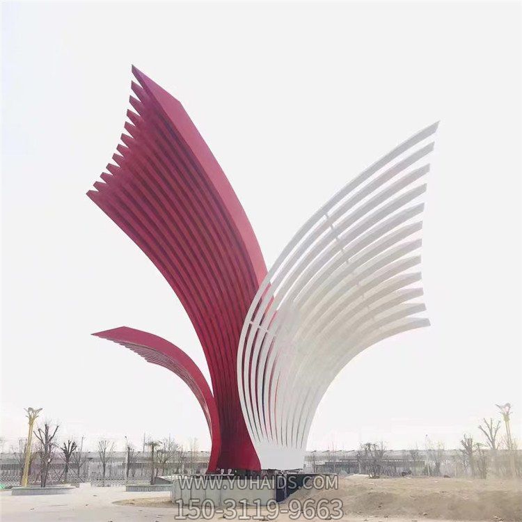 广场摆放不锈钢抽象艺术造型景观博鱼网页版