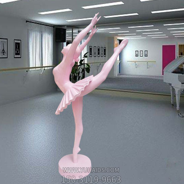 室内创意玻璃钢抽象跳舞的人物博鱼网页版