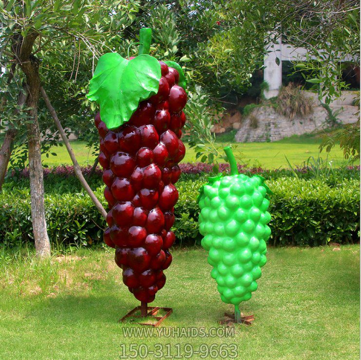 玻璃钢葡萄，红葡萄和绿葡萄博鱼网页版