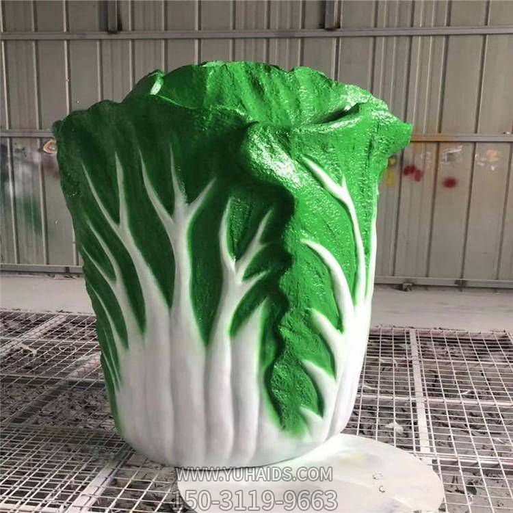 玻璃钢白菜蔬菜造型博鱼网页版农庄展示品摆件