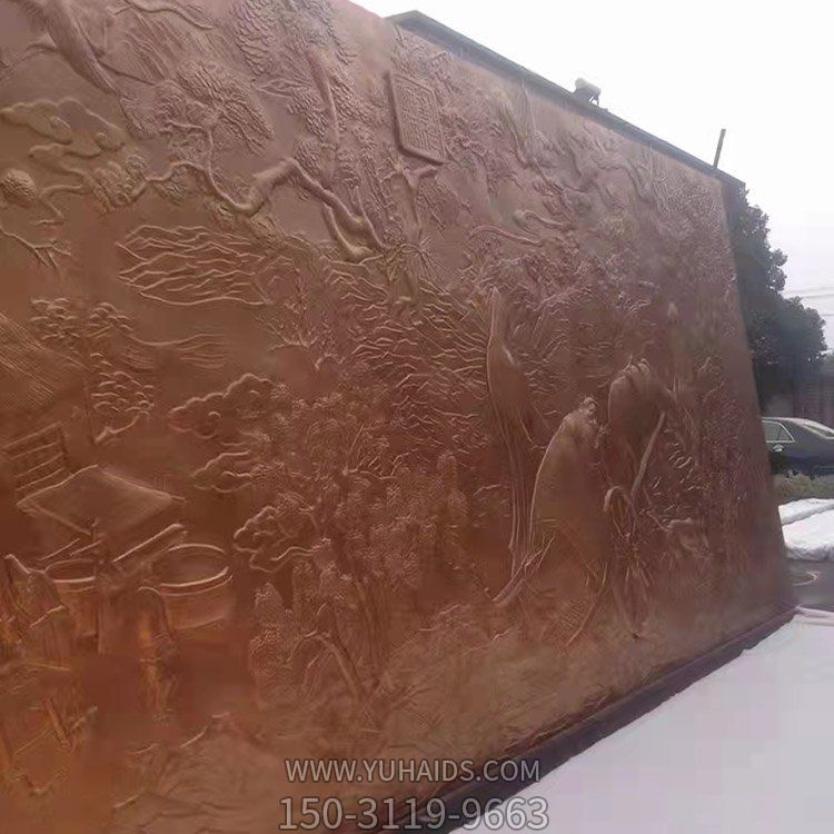 铜雕户外园林景观壁画博鱼网页版