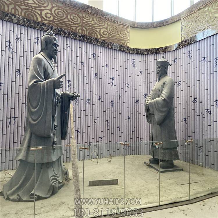 景区玻璃钢仿铜古代人物景观博鱼网页版