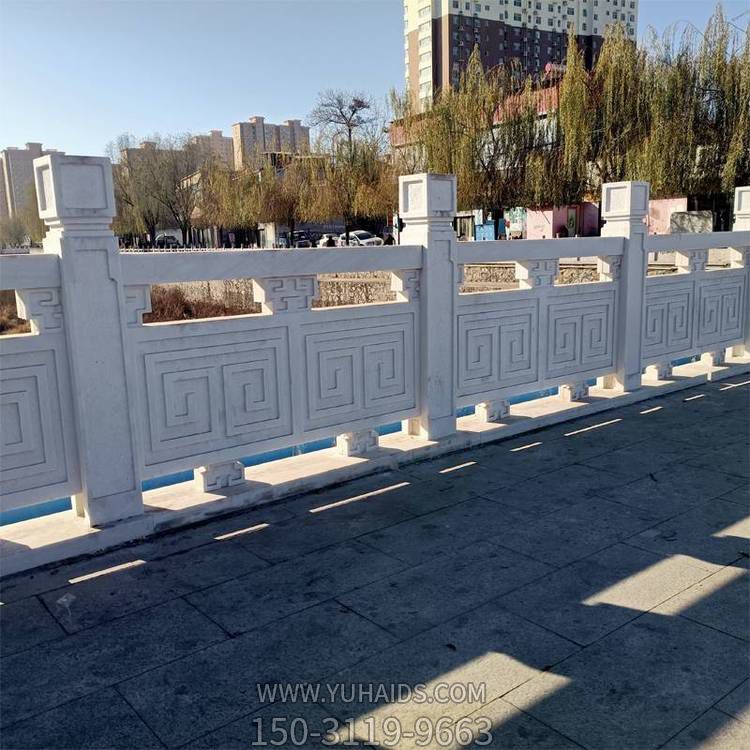 园林景观大理石石雕户外河道围栏摆件博鱼网页版