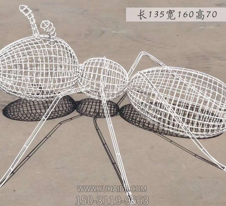 不锈钢镂空创意不锈钢大型抽象蚂蚁博鱼网页版