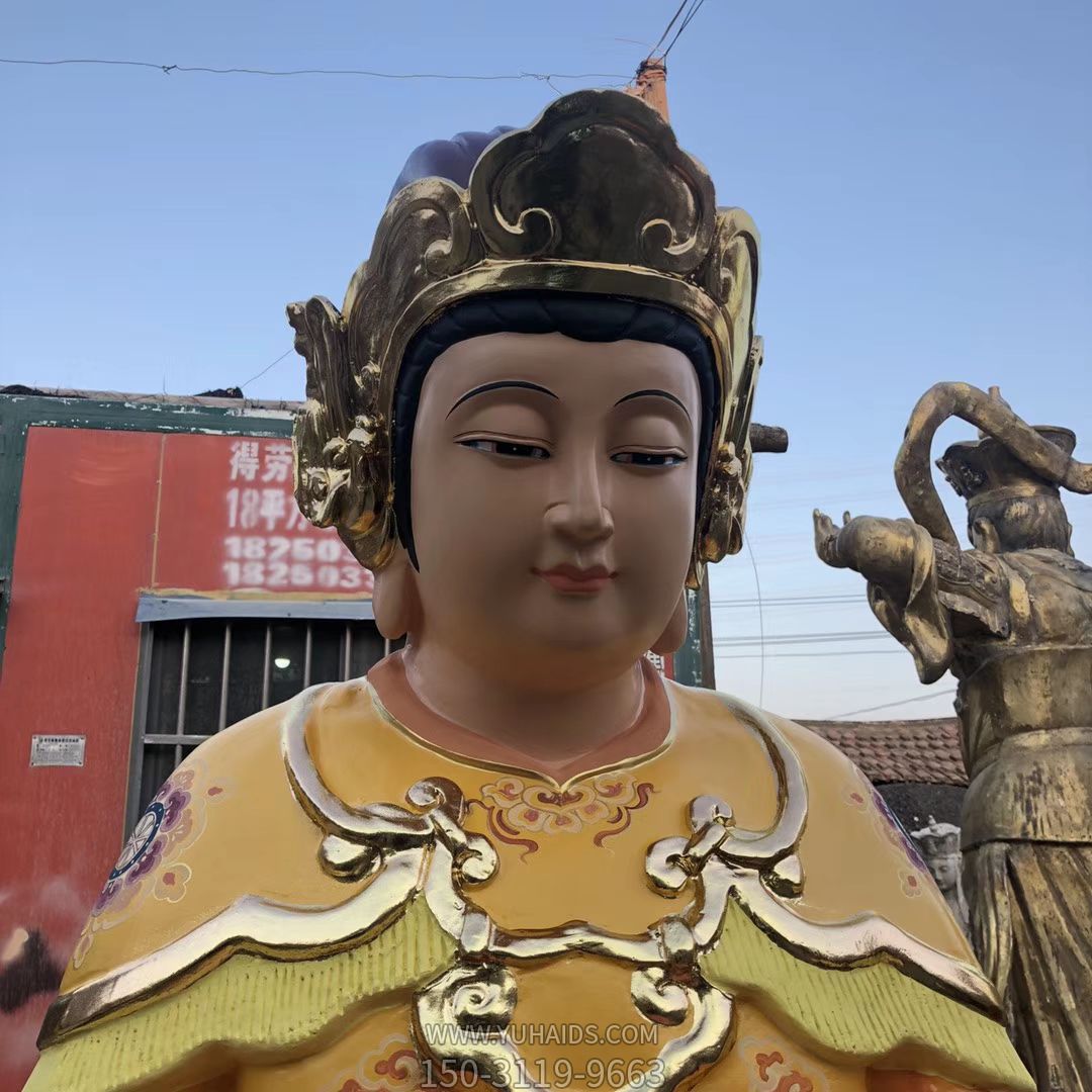 玻璃钢彩绘寺庙王母娘娘博鱼网页版