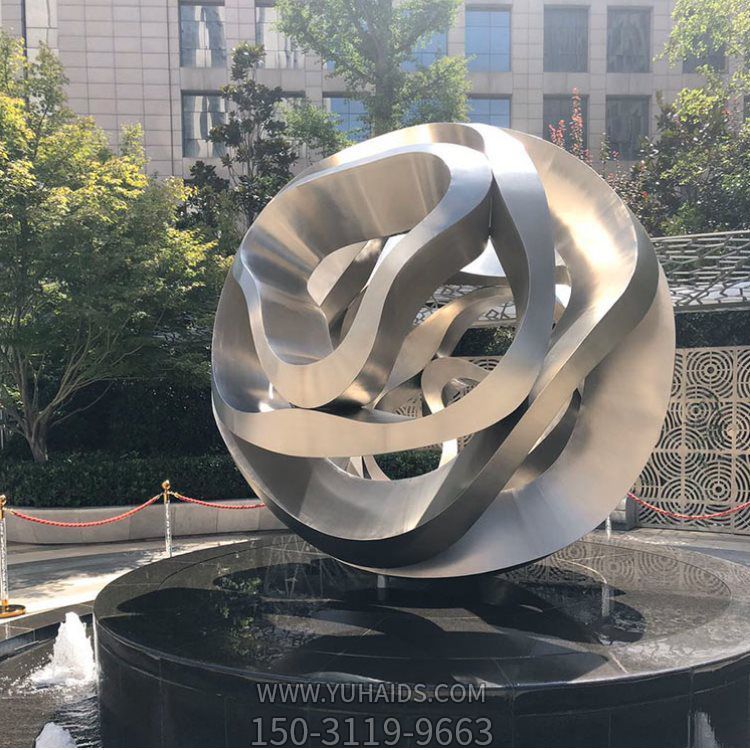 广场景观不锈钢圆球博鱼网页版