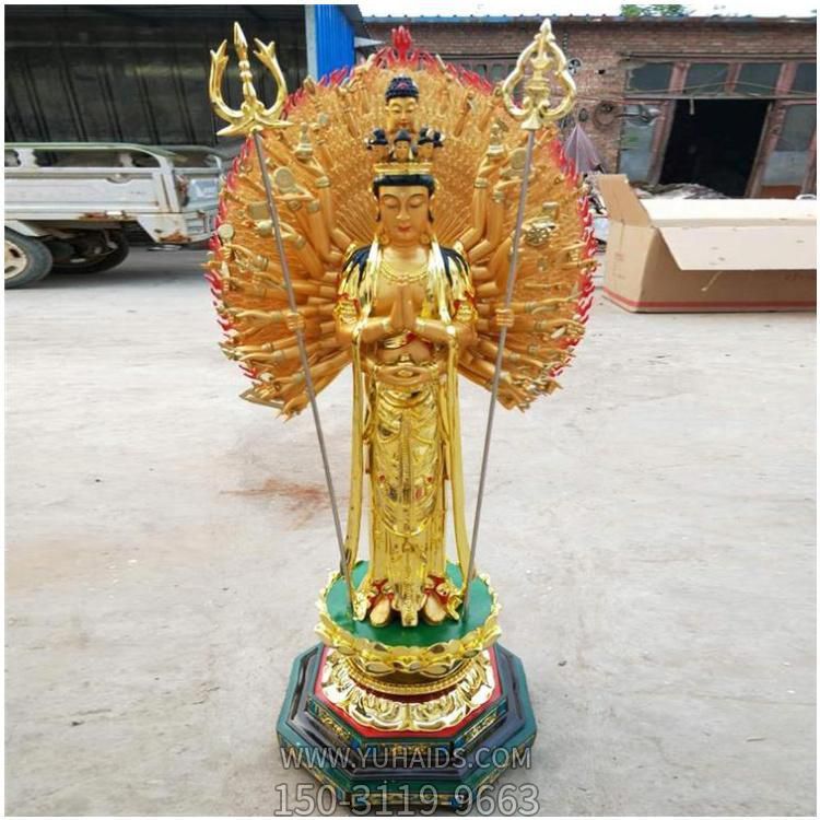 观音菩萨铜佛像寺庙大型供奉菩萨博鱼网页版