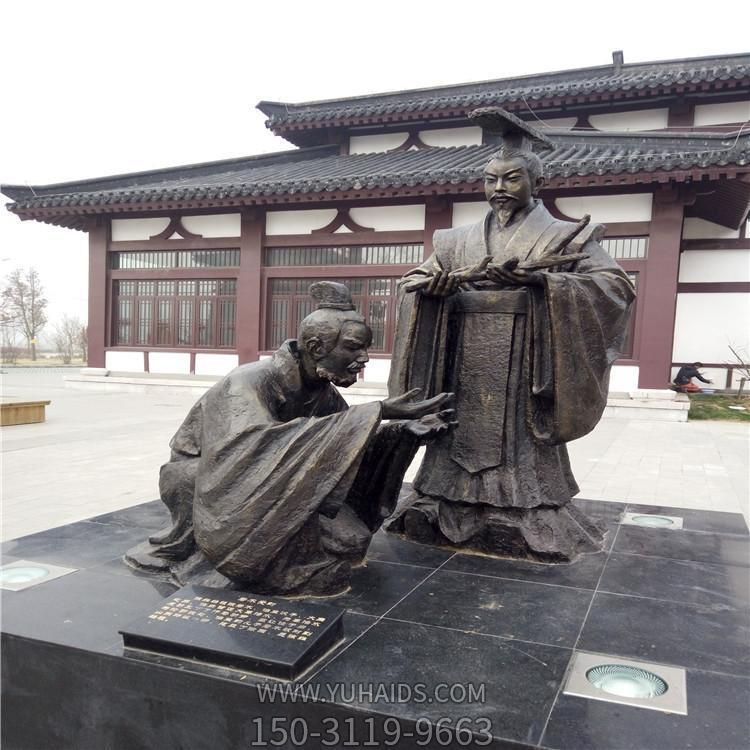 户外公园玻璃钢仿铜园林景观人物博鱼网页版