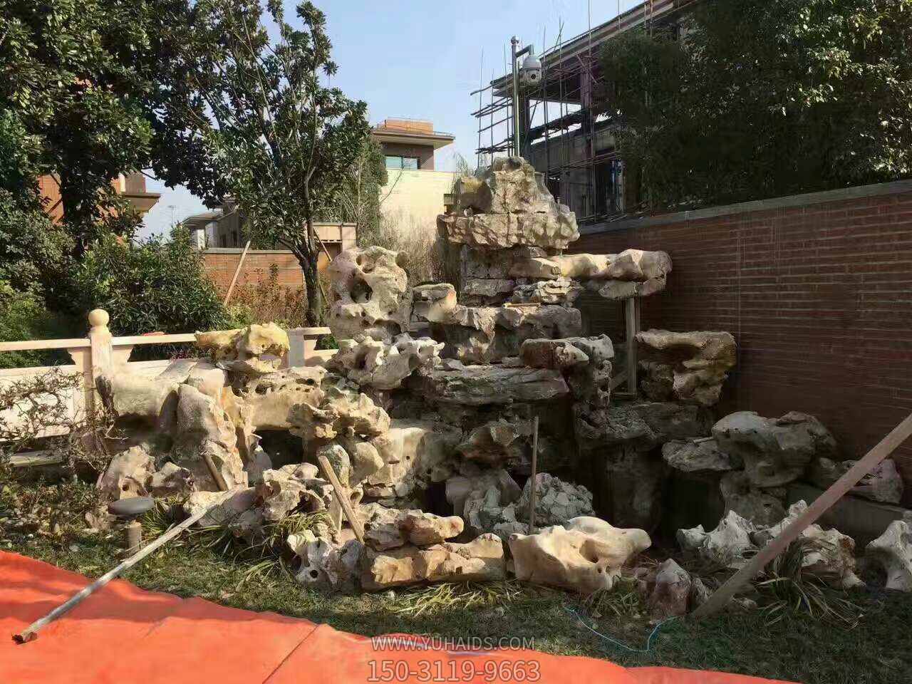 庭院别墅灵璧石假山景观博鱼网页版