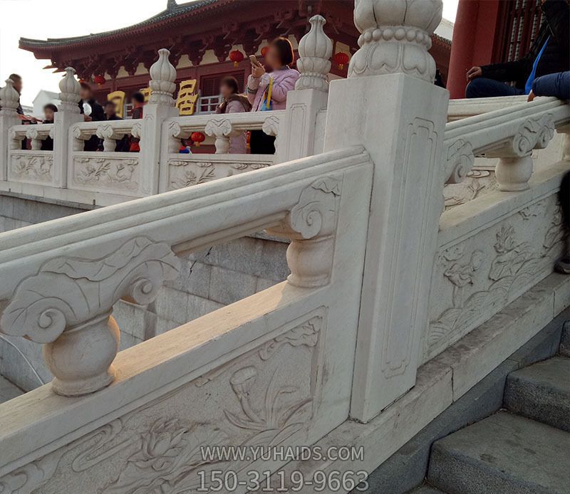 景区寺院观景区防护汉白玉扶手栏杆博鱼网页版