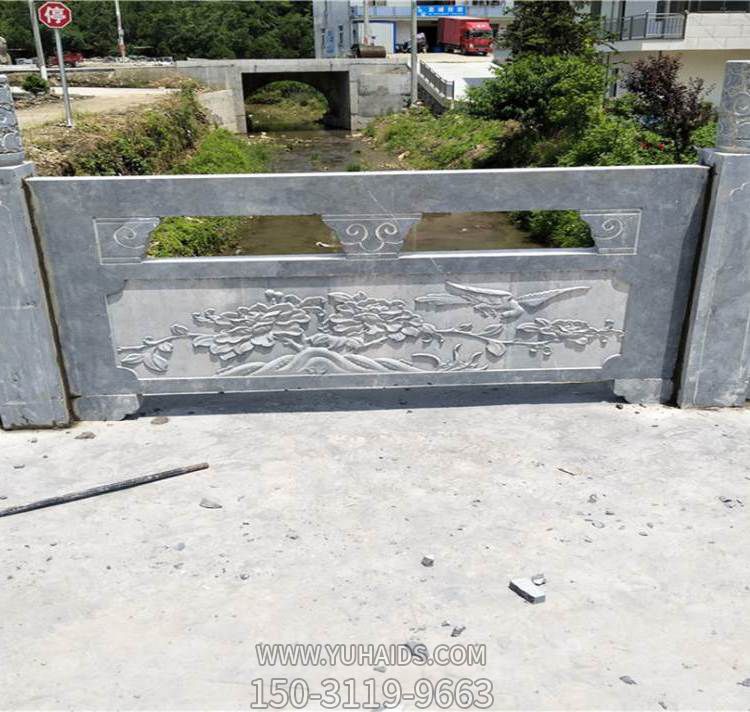 大理石石雕户外庭院大理石围栏摆件博鱼网页版