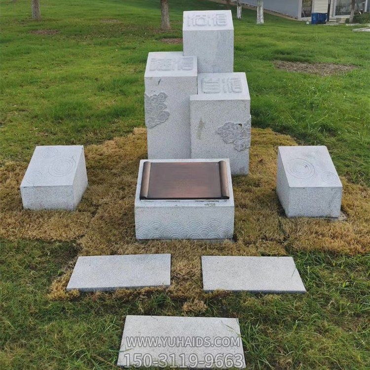 大理石石雕户外园林石柱子博鱼网页版