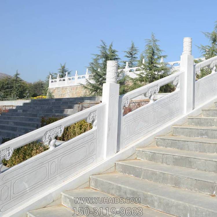 景区台阶装饰大理石扶手防护栏杆博鱼网页版