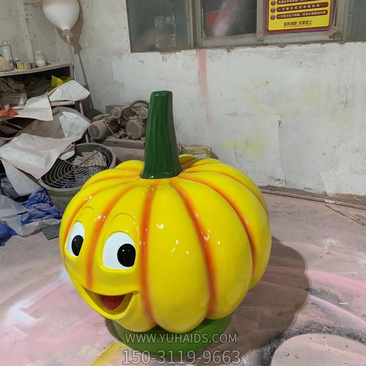 玻璃钢彩绘园林景观玻璃钢卡通蔬菜景观摆件博鱼网页版