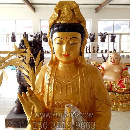 寺庙园林玻璃钢滴水观音博鱼网页版