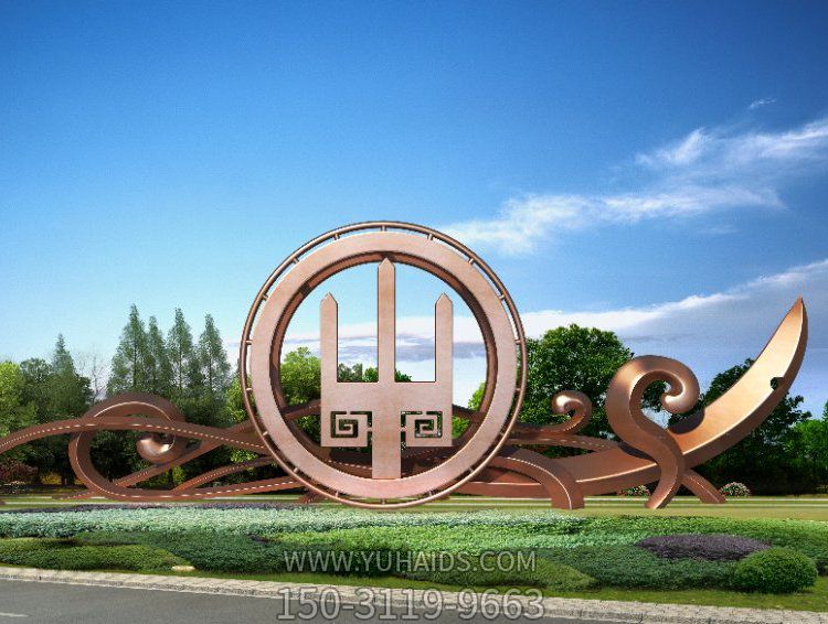 户外园林广场大型不锈钢景观博鱼网页版摆件