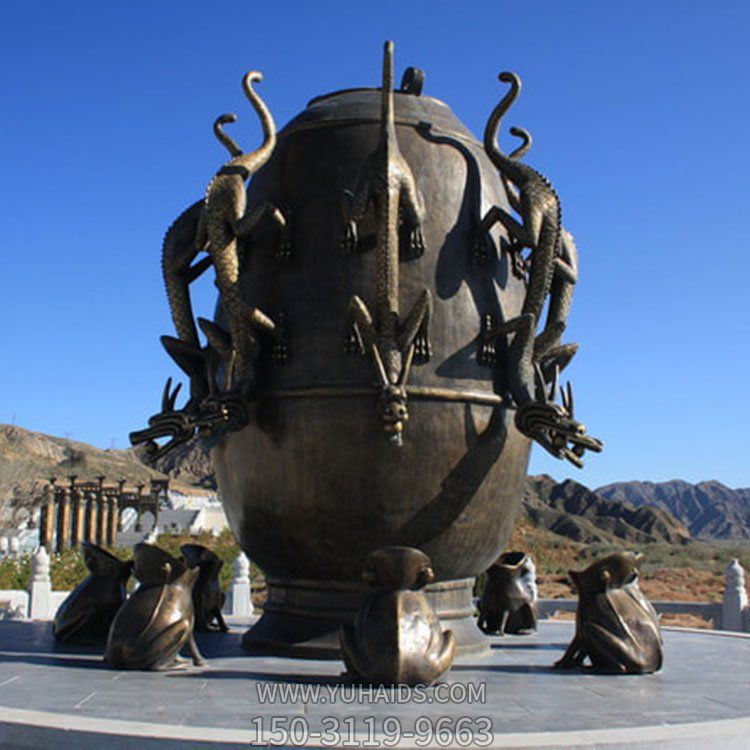 园林景区铜雕地动仪博鱼网页版