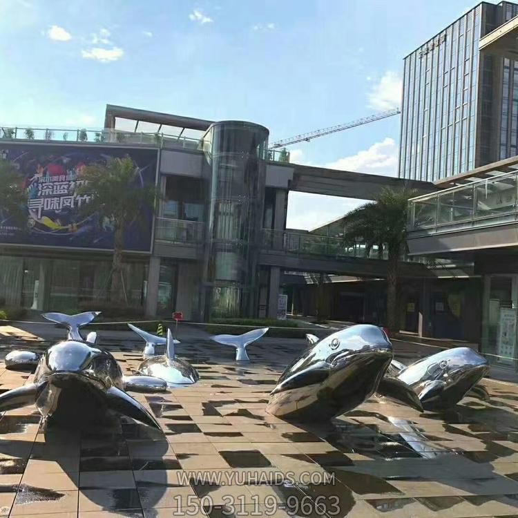 户外喷泉水景摆件创意鲸鱼博鱼网页版