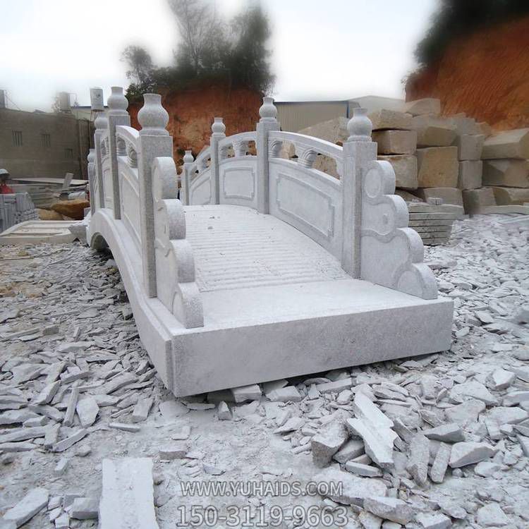 大理石石雕景区庭院小型拱桥博鱼网页版