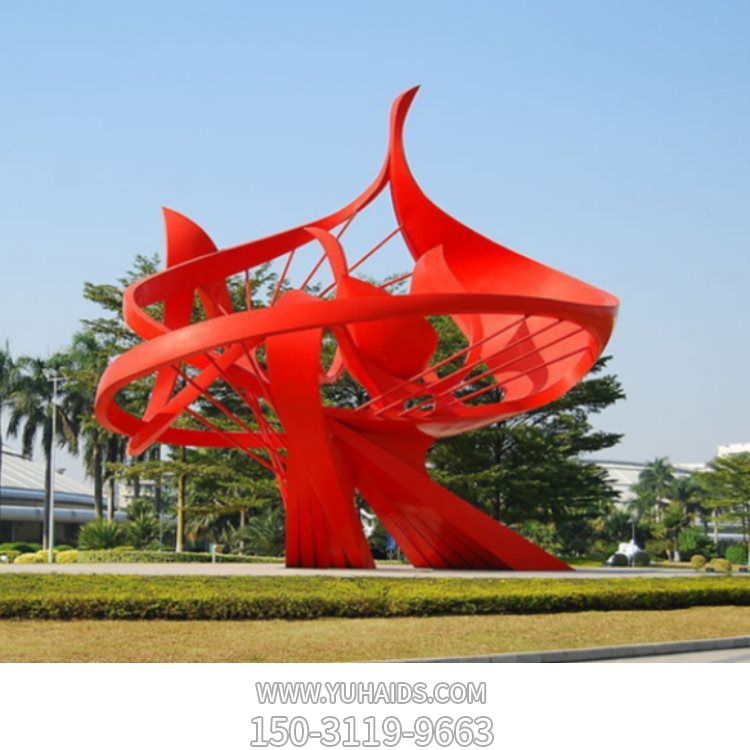 公园广场抽象不锈钢艺术景观标志博鱼网页版