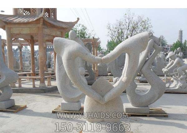 公园景区汉白玉创意爱心博鱼网页版