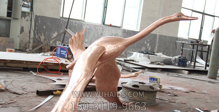 城市不锈钢喷金烤漆飞翔中的天鹅博鱼网页版