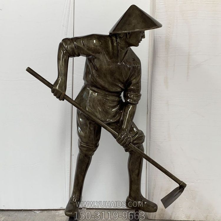 玻璃钢仿铜户外街道仿铜人物景观摆件博鱼网页版