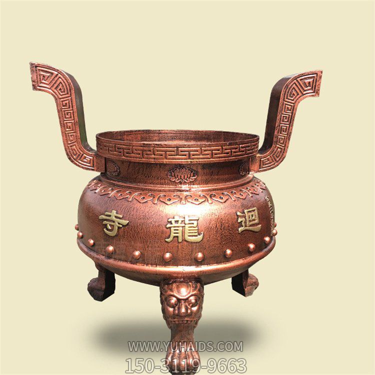 铜雕寺庙香炉博鱼网页版