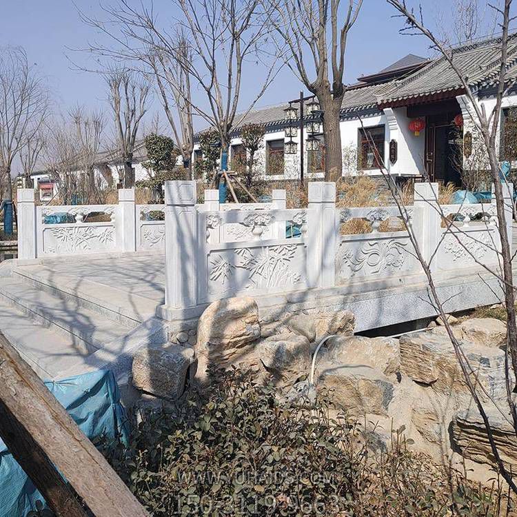 户外景区大理石石雕河道围栏博鱼网页版